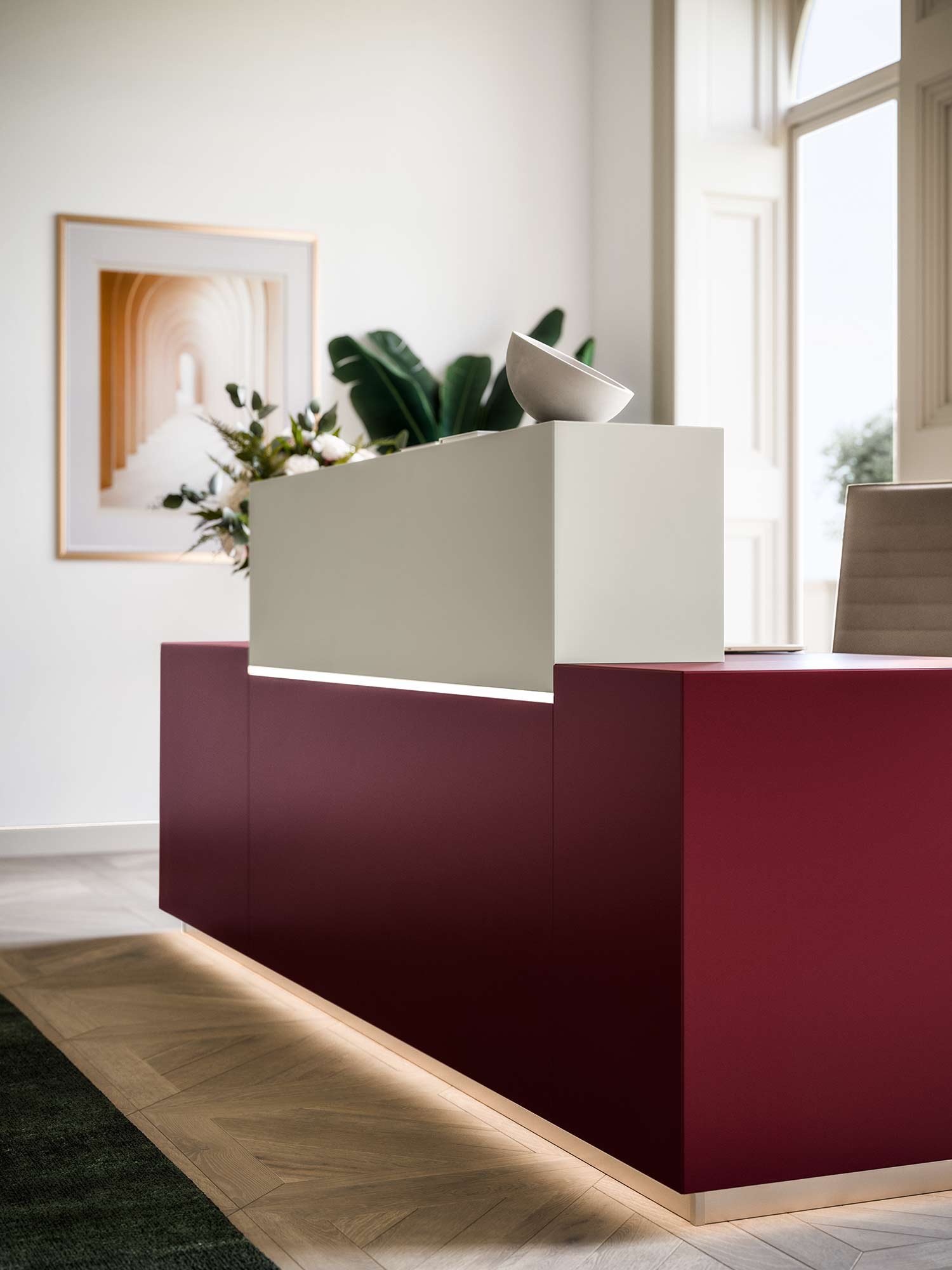 Mostrador recepción Z1